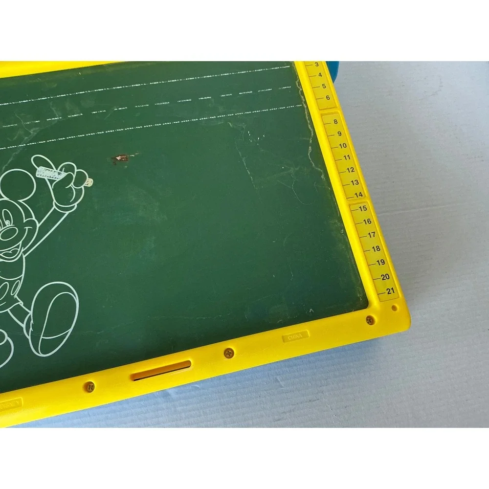 Disney Vintage Magnetic Alphabet Chalkboard Activity Set Mickey Mouse One Size